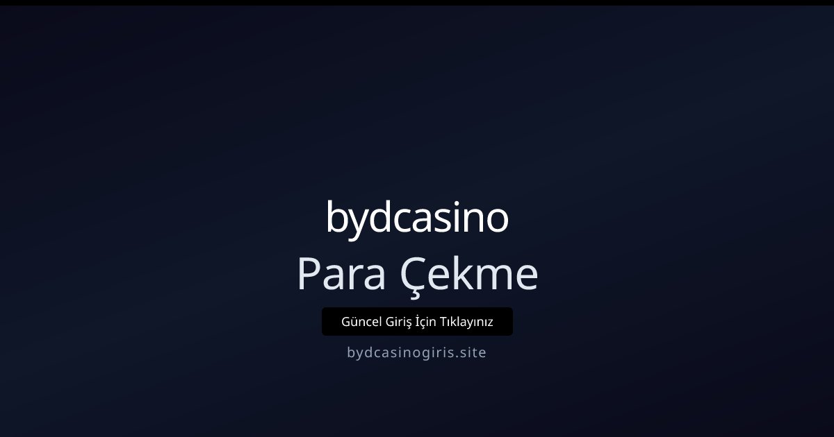 Beygir Bet Para Çekme